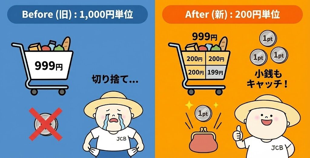 付与方法変更図