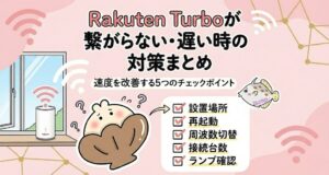 楽天Turbo遅いときまとめ