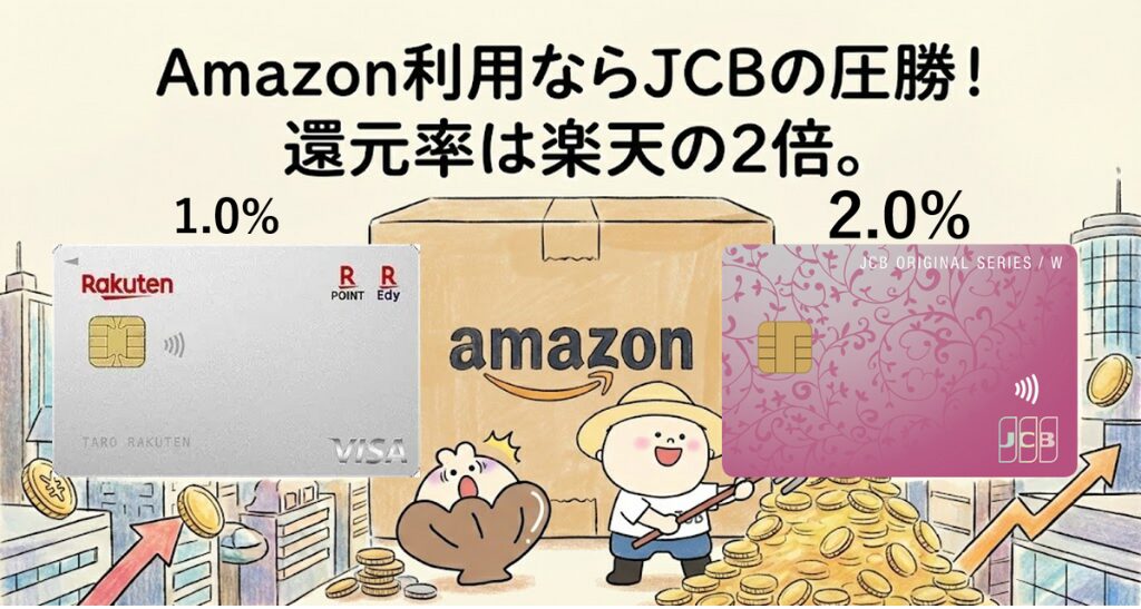 JCBvs楽天カード