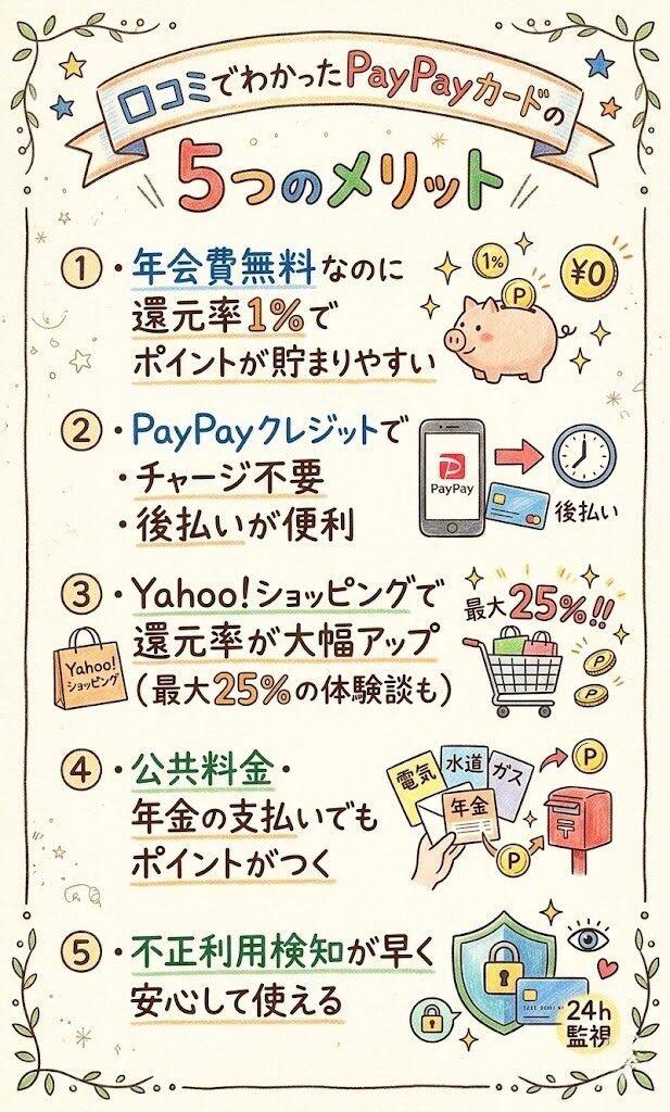 PayPay５つのメリット