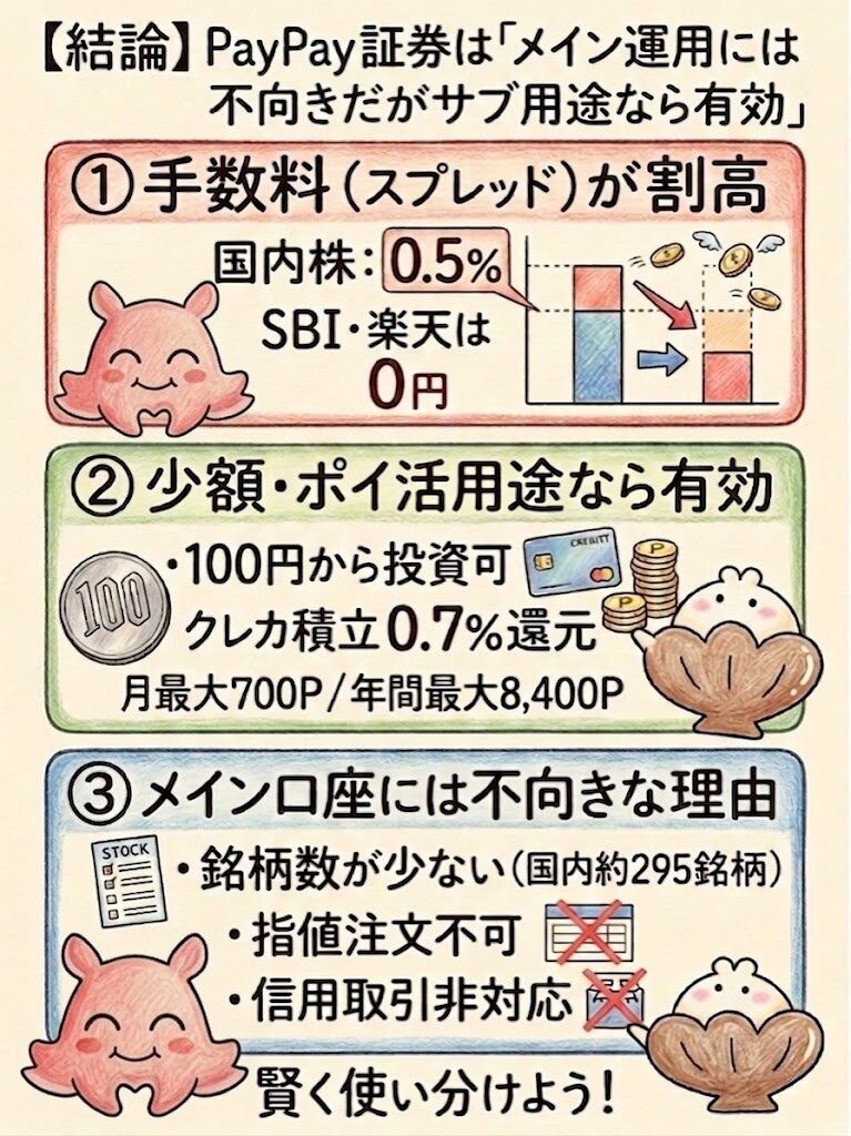 PayPay証券・結論