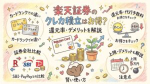 楽天証券　クレカ積み立て