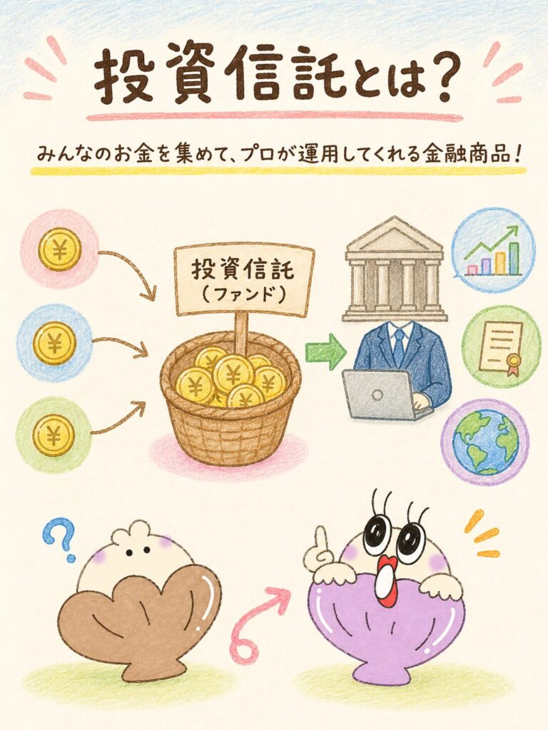 投資信託とは?|プロにお金の運用を任せられる金融商品