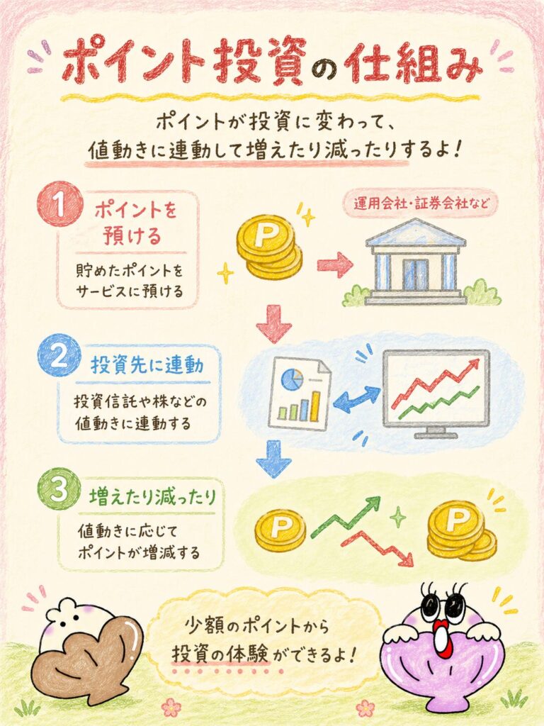 ポイント投資の仕組み