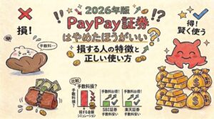 PayPay証券　やめたほうがいい