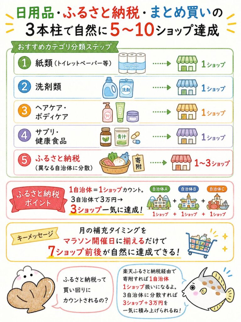楽天買い回りでおすすめの買い方