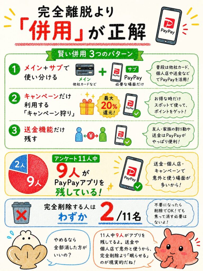 PayPay経済圏は完全にやめるべきか