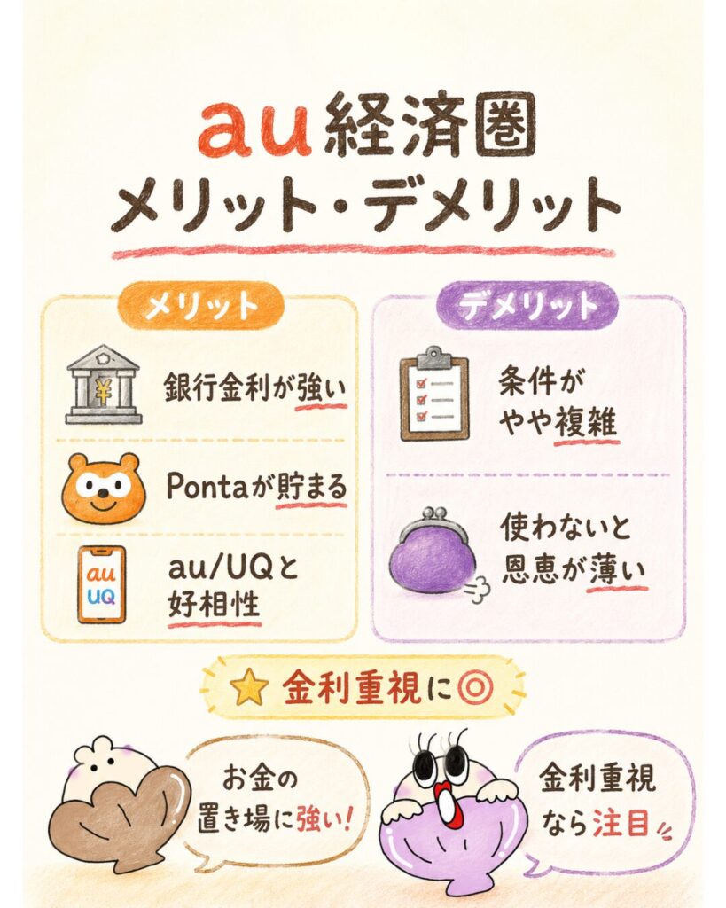 au経済圏のメリット・デメリット