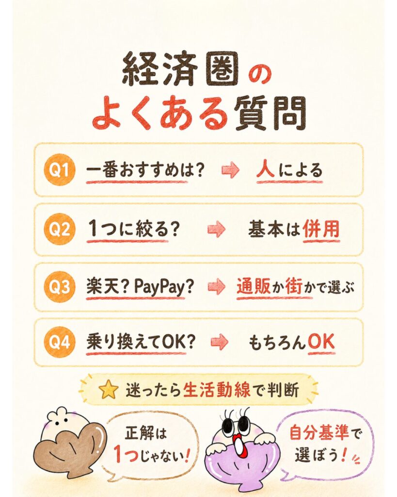 経済圏についてよくある質問