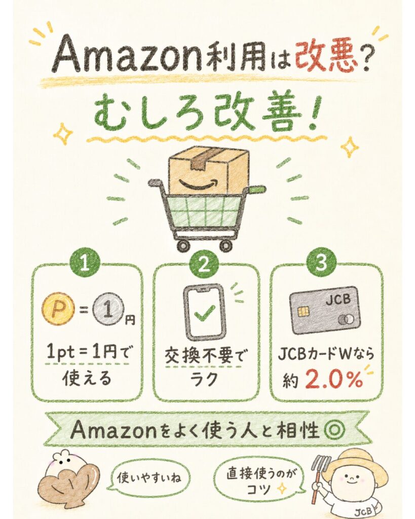 AmazonでJ-POINTを使うのは改悪?改善?
