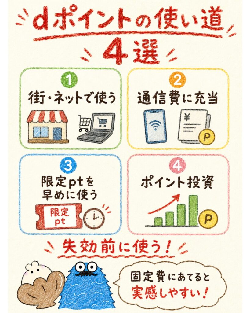 dポイントのお得な使い方