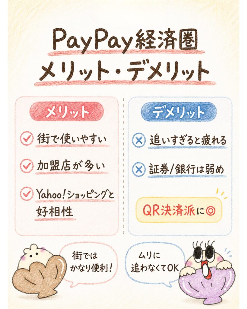 PayPay経済圏のメリット・デメリット