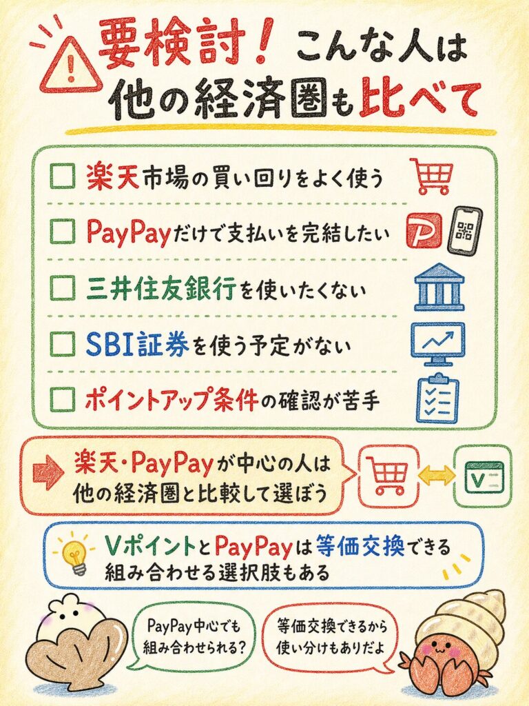 Vポイント経済圏をおすすめしない人