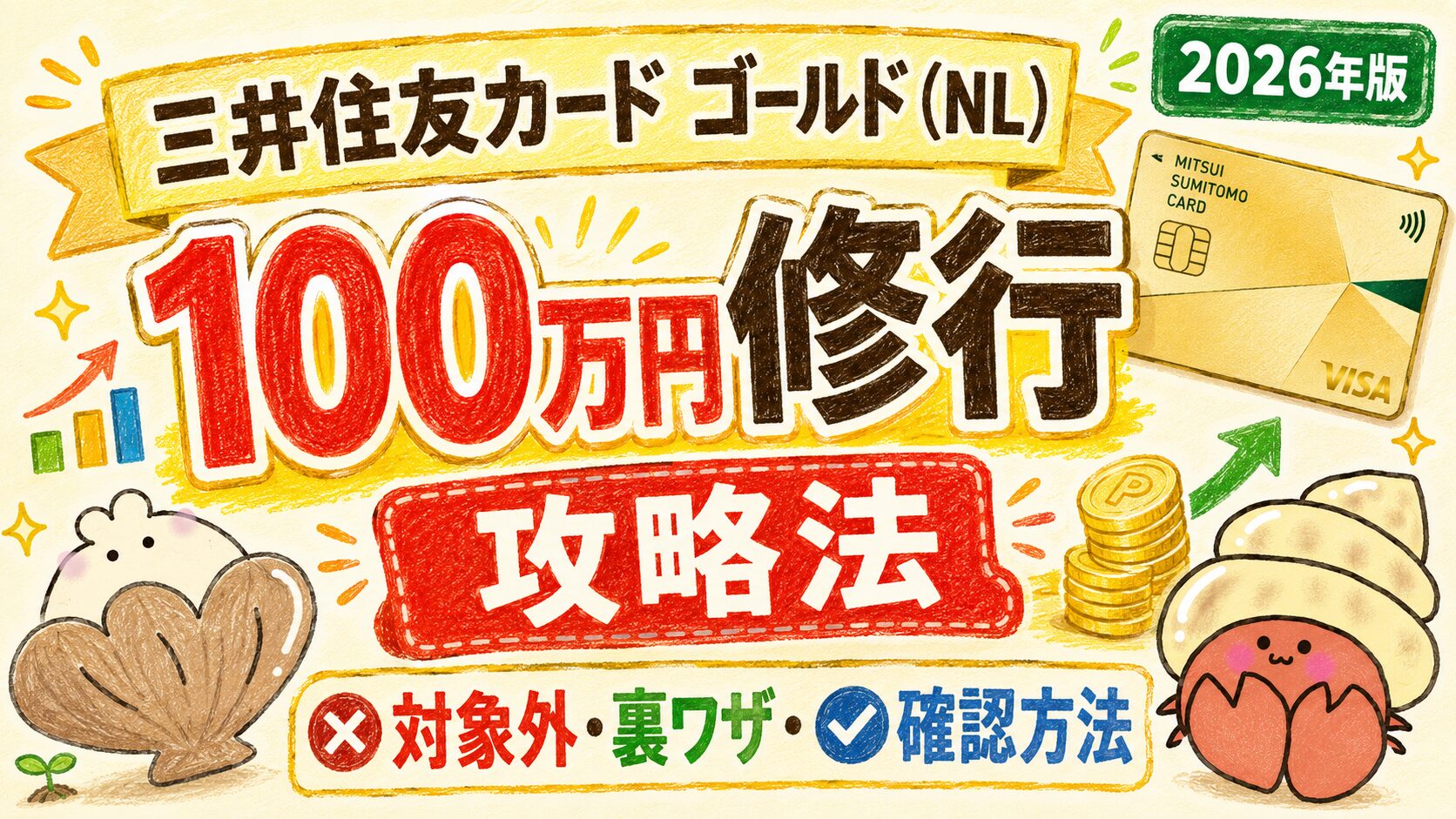 三井住友カードゴールドNL１００万円修行