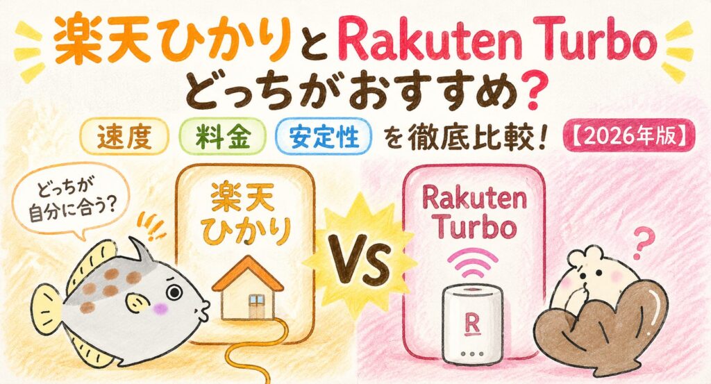 楽天ひかりと楽天Turbo