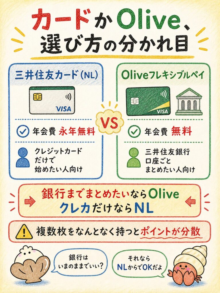 三井住友カードとOlive