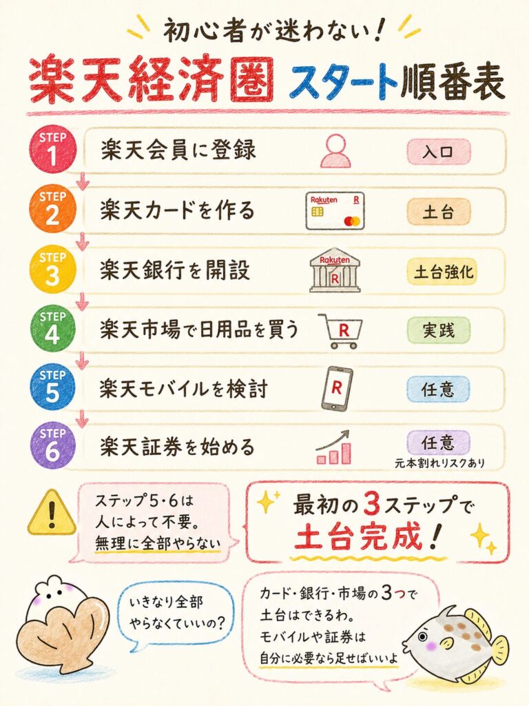 楽天経済圏を始める