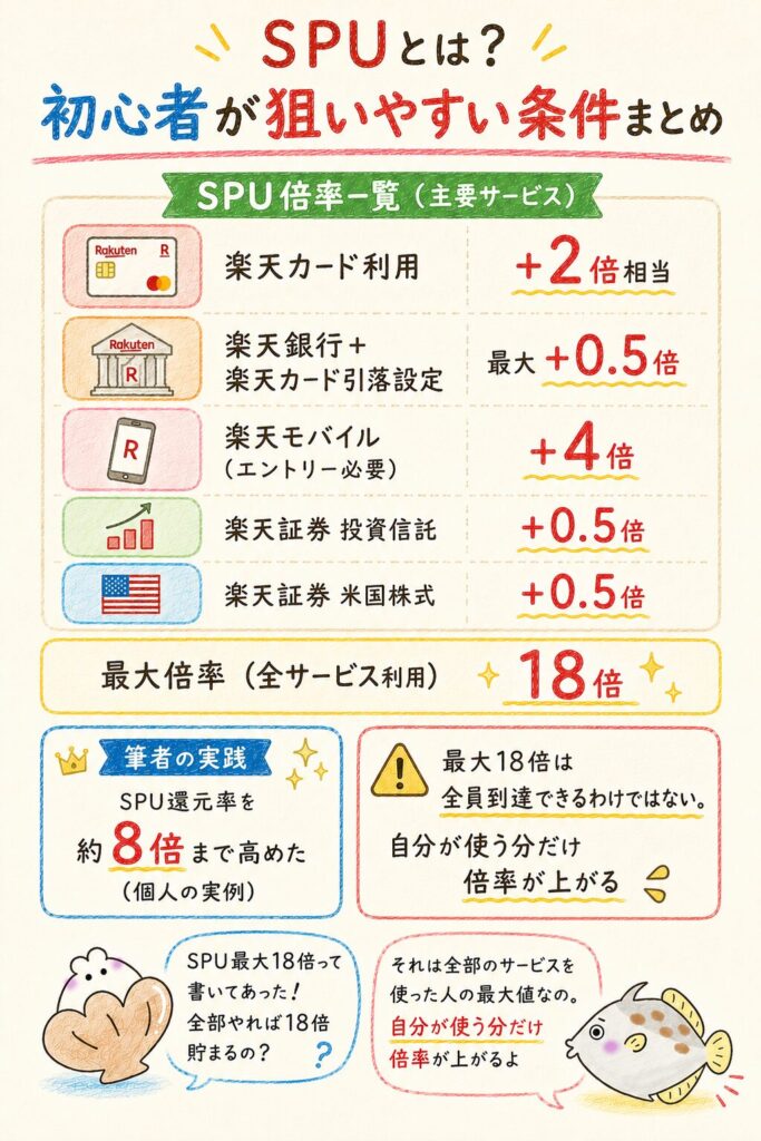 楽天経済圏のSPU攻略法