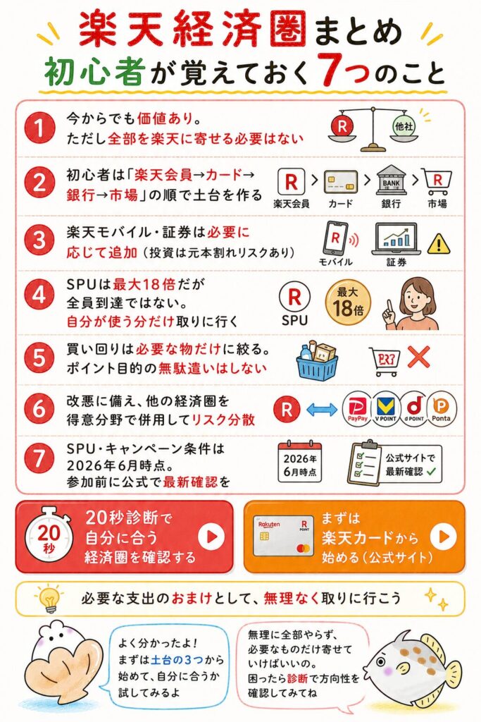 楽天経済圏の始め方と攻略法まとめ