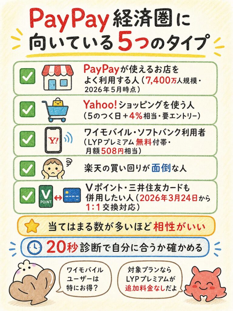 PayPay経済圏をおすすめできる人