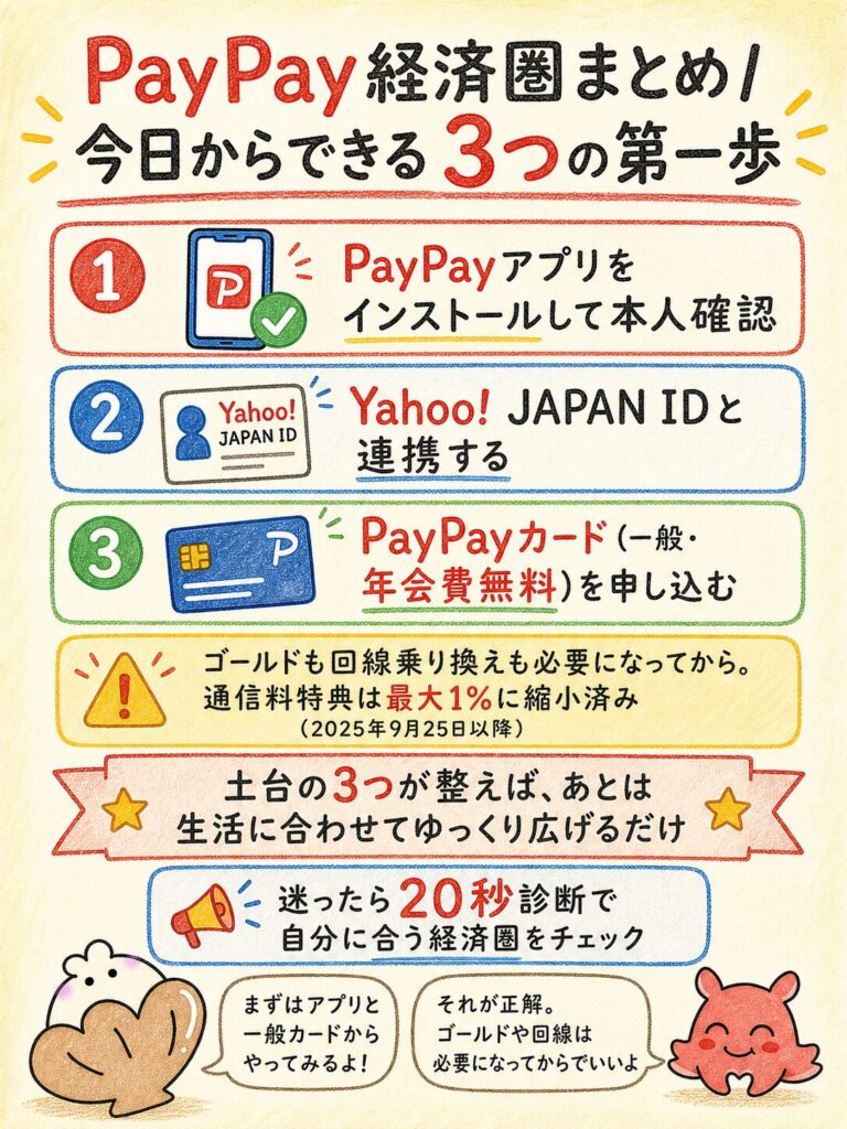 PayPay経済圏の始め方まとめ