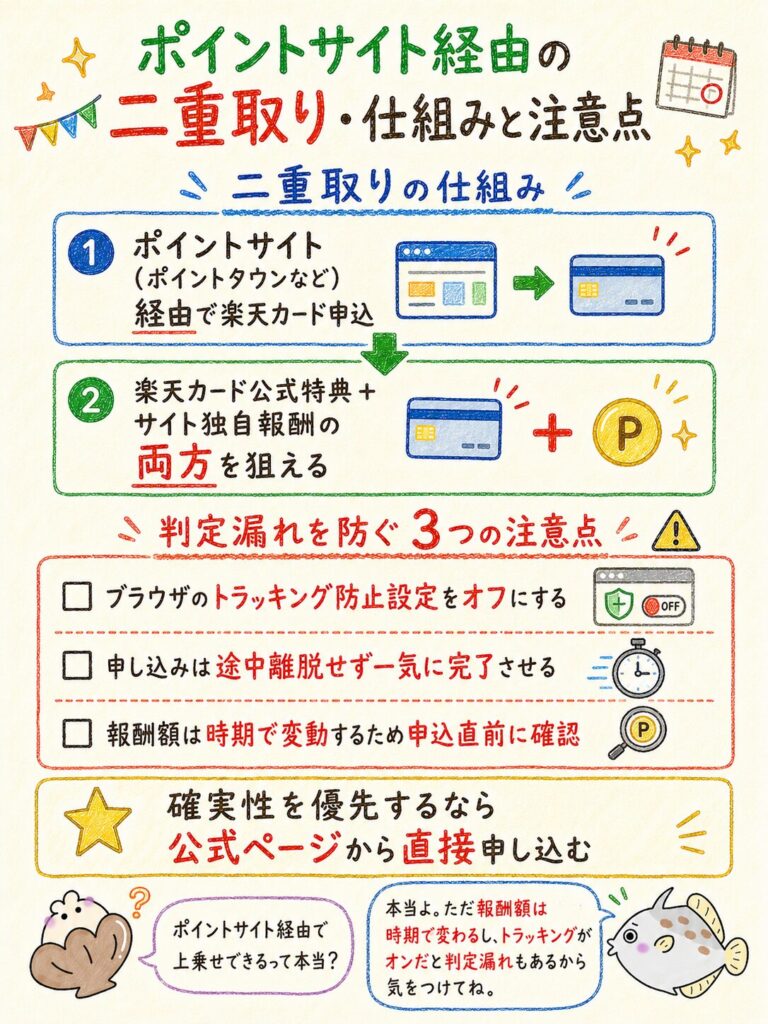 ポイントサイト経由でさらに上乗せできる？