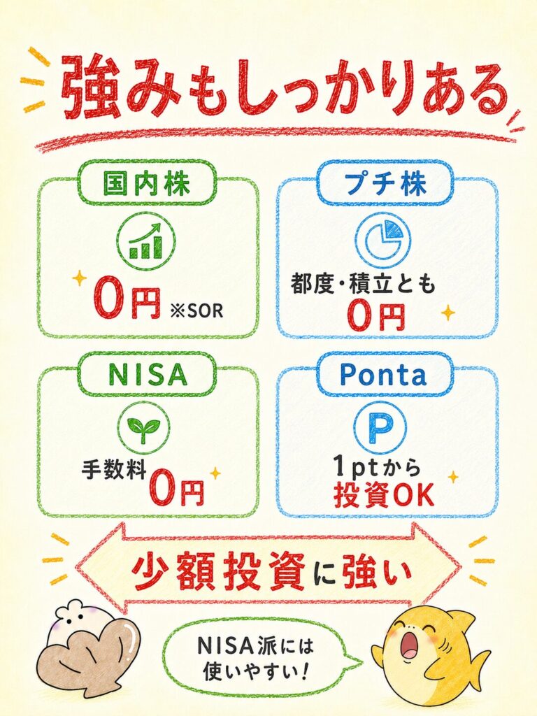 デメリットを補えるメリット