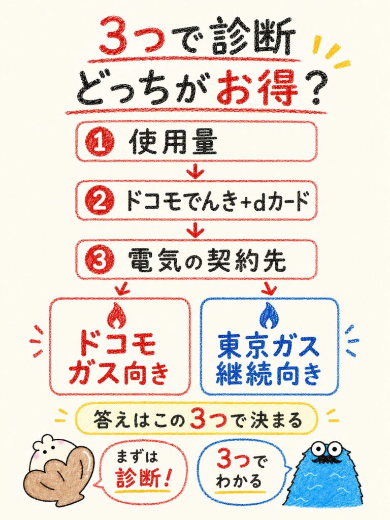 ドコモ ガス・東京ガス料金比較シミュレーター