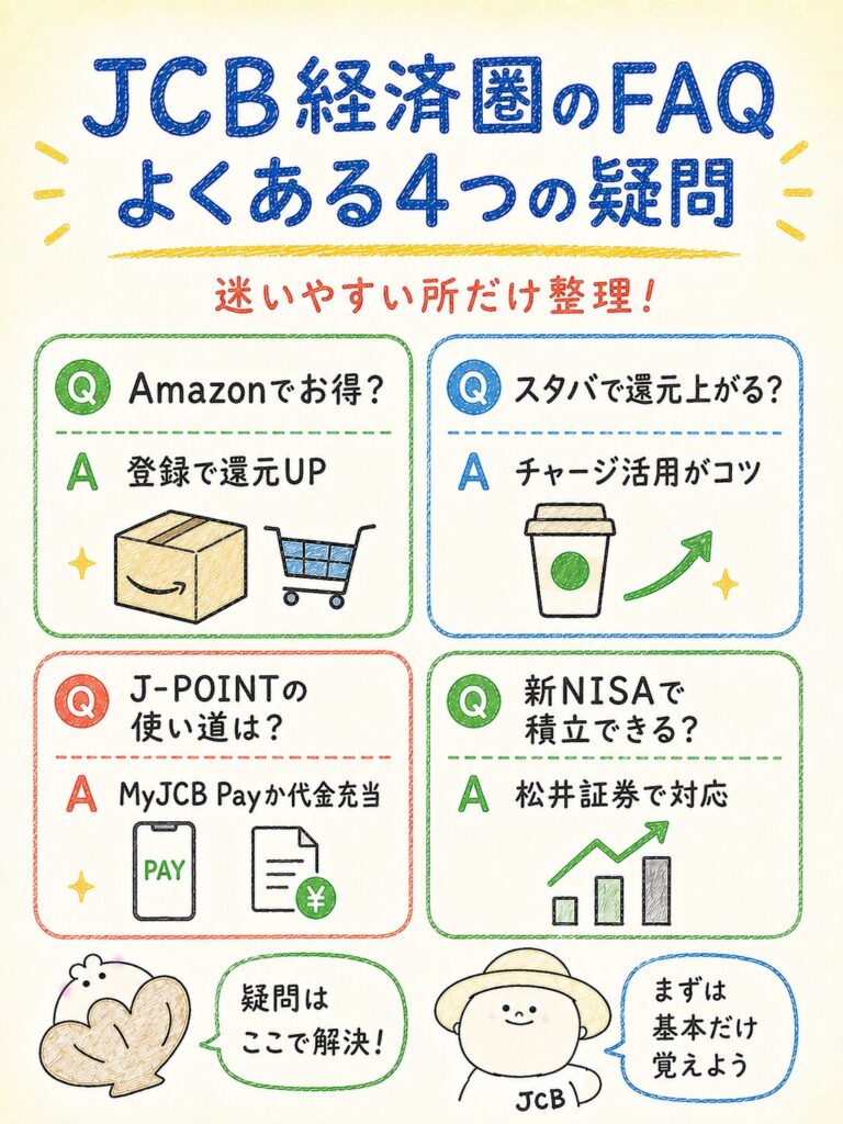 JCB経済圏でよくある質問