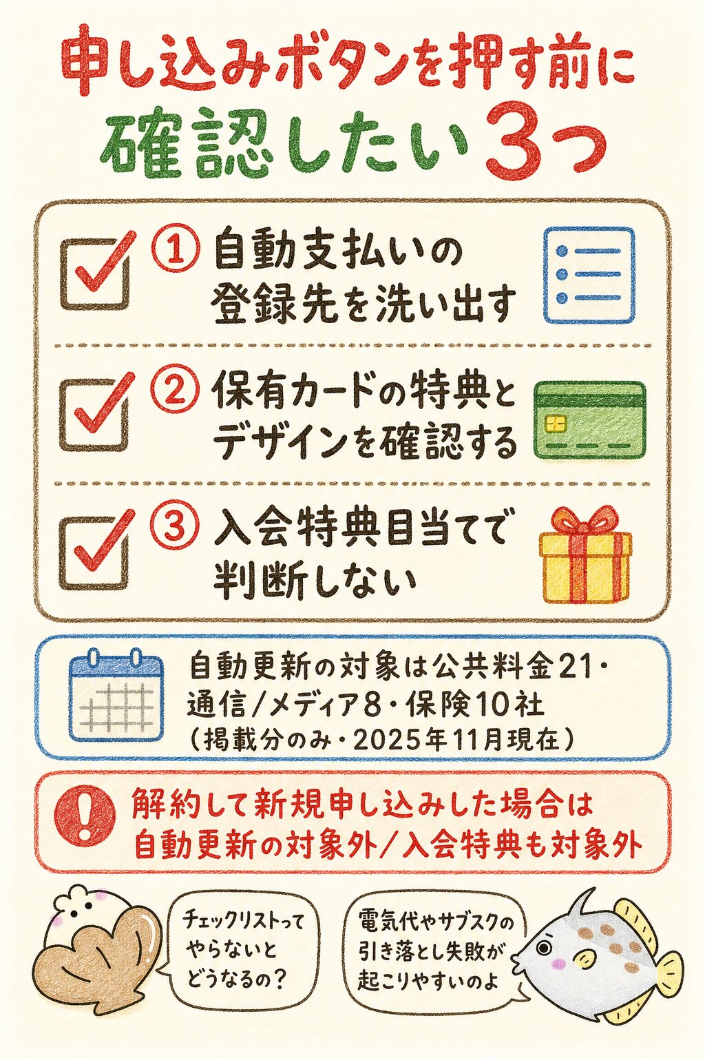 ブランド変更前のチェックリスト