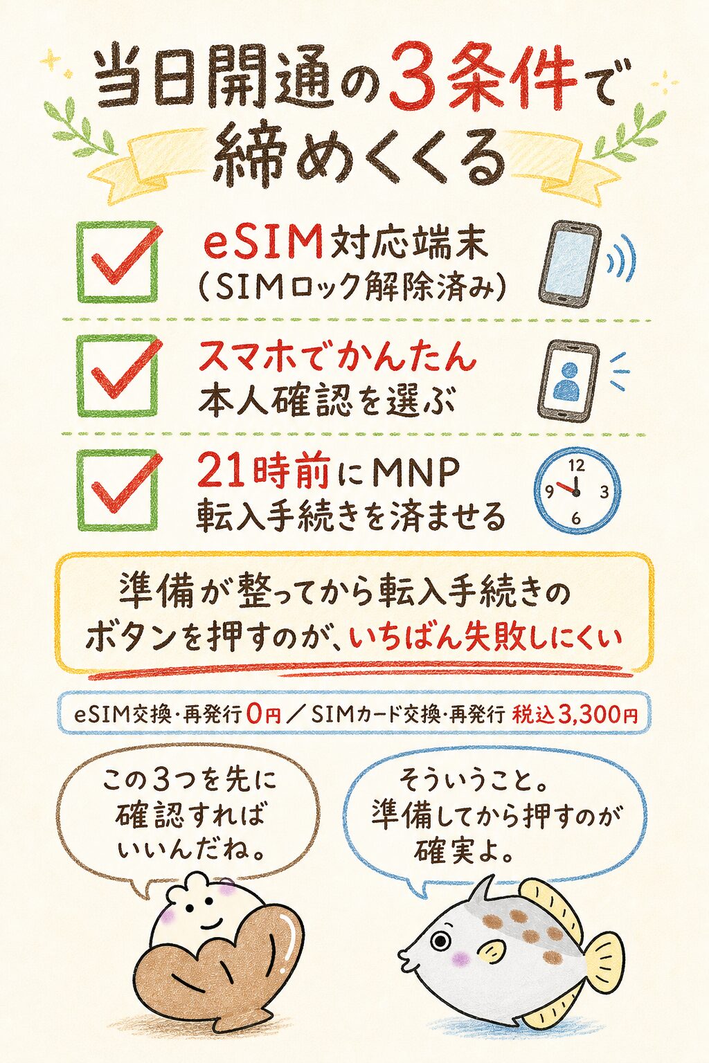 結論|楽天モバイル eSIM 乗り換えは条件を整理して自分に合う選択をしよう